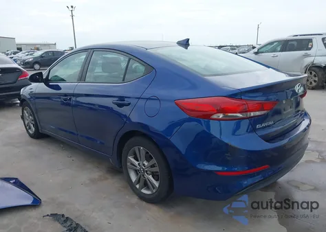 2018 Hyundai Elantra Sel z USA, uszkodzony, nr VIN 5NPD84LF0JH236797